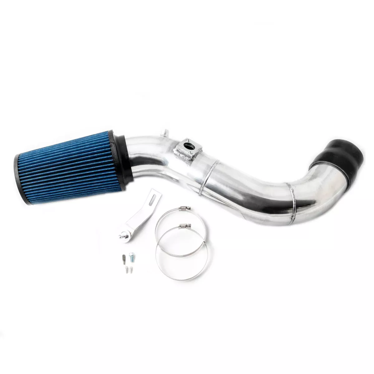 Rudy's Polished Cold Air Intake w/ Oiled Filter For 2001-2004 GMC/Chevy 6.6L LB7 Duramax