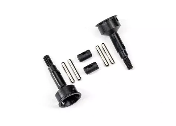 Traxxas Stub axle, front (2)/ cross pins (2)/ drive pins (4) (9753)